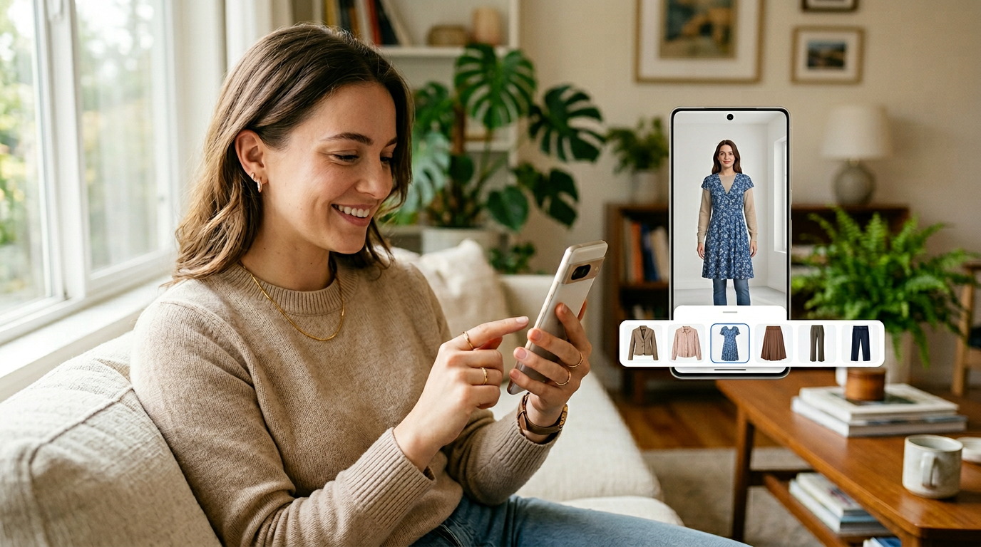 Virtual fitting rooms — try on clothes online with confidence